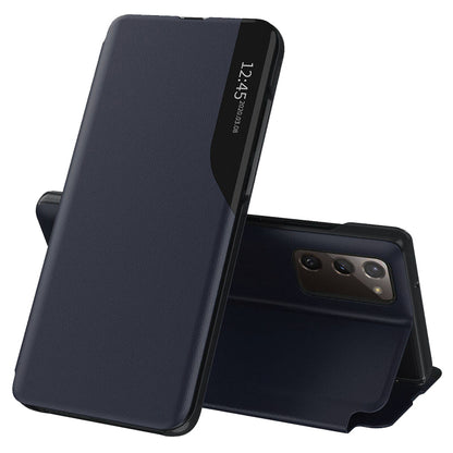 Hülle für Samsung Galaxy S20 FE 2022 G781 / S20 FE 5G G781 / S20 FE G780, Techsuit, eFold, Dunkelblau