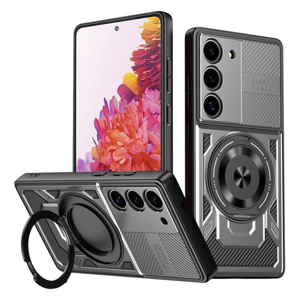 Hülle für Samsung Galaxy S20 FE 2022 G781 / S20 FE 5G G781 / S20 FE G780, Techsuit, RuggedCam, Grau