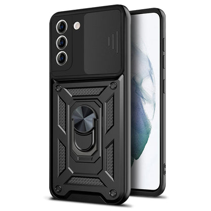 Case for Samsung Galaxy S21 5G G991, Techsuit, CamShield, Black