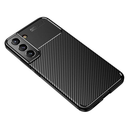 Hülle für Samsung Galaxy S21 5G G991, Techsuit, CarbonFiber, Schwarz