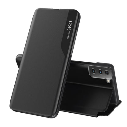 Hülle für Samsung Galaxy S21 FE 5G G990, Techsuit, eFold, Schwarz