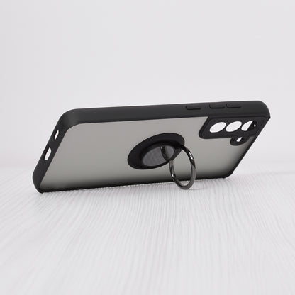 Hülle für Samsung Galaxy S21 FE 5G G990, Techsuit, Glinth, Schwarz