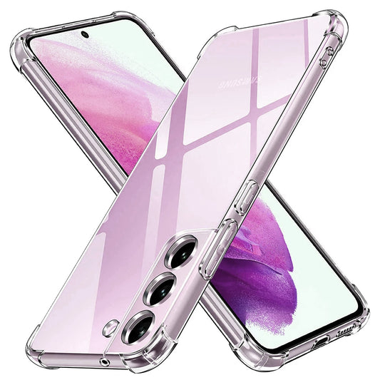 Hülle für Samsung Galaxy S21 FE 5G G990, Techsuit, stoßfest klar, transparent