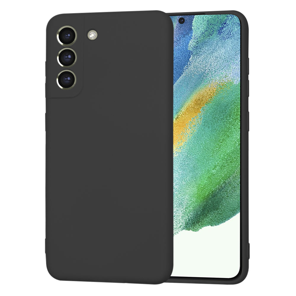 Hülle für Samsung Galaxy S21 FE 5G G990, Techsuit, SoftFlex, Schwarz