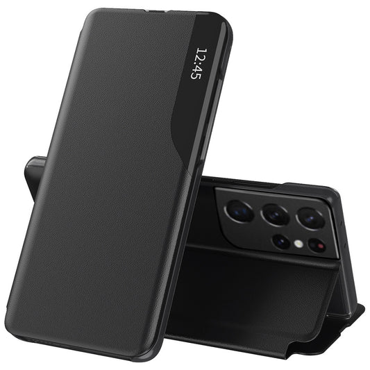 Hülle für Samsung Galaxy S21 Ultra 5G G998, Techsuit, eFold, Schwarz
