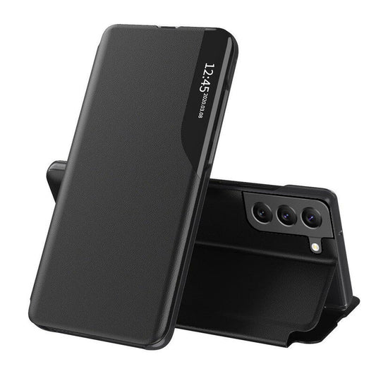 Hülle für Samsung Galaxy S22 5G S901, Techsuit, eFold, Schwarz