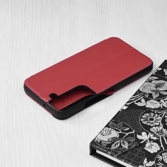 Hülle für Samsung Galaxy S22 5G S901, Techsuit, eFold, Rot