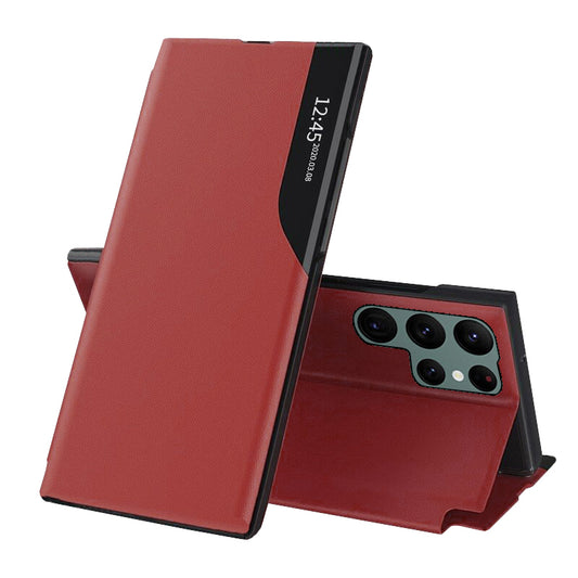 Hülle für Samsung Galaxy S22 Ultra 5G S908, Techsuit, eFold, Rot