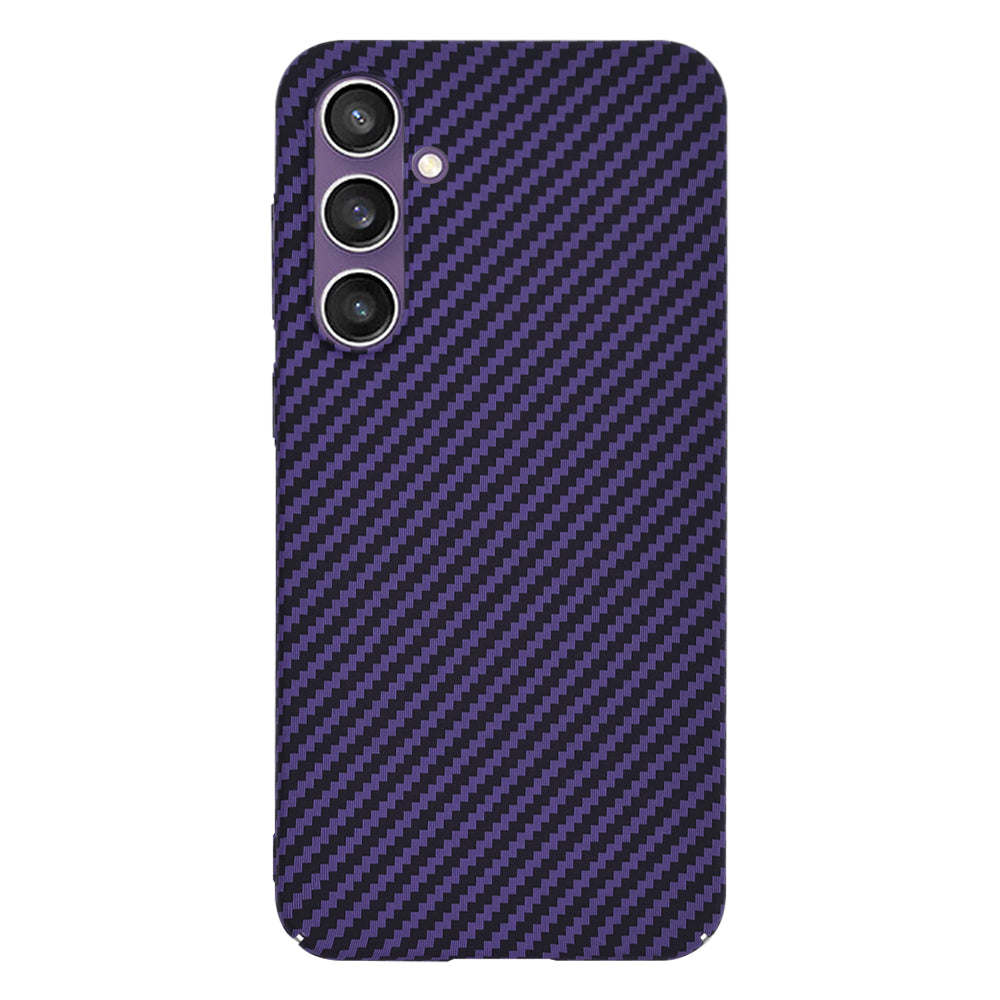 Case for Samsung Galaxy S23 FE S711, Techsuit, Carbonite FiberShell, Purple