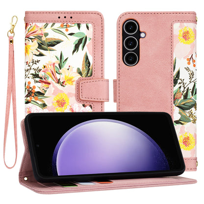 Hülle für Samsung Galaxy S23 FE S711, Techsuit, FlipCraft, Rosa