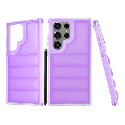 Case for Samsung Galaxy S23 FE S711, Techsuit, Wave Shield, Purple