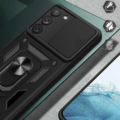 Case for Samsung Galaxy S23+ S916, Techsuit, CamShield, Black