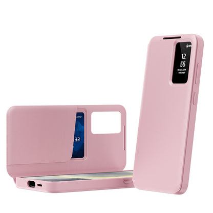 Hülle für Samsung Galaxy S23+ S916, Techsuit, SmartView, Rosa