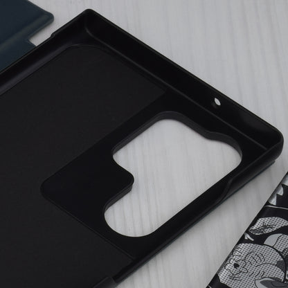 Hülle für Samsung Galaxy S23 Ultra S918, Techsuit, eFold, Dunkelblau