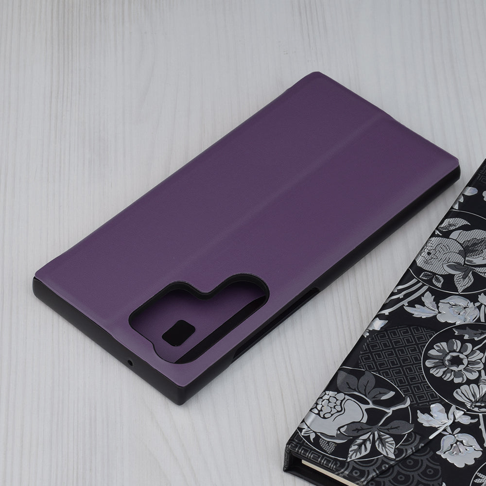 Hülle für Samsung Galaxy S23 Ultra S918, Techsuit, eFold, Lila