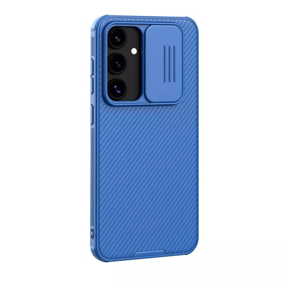 Hülle für Samsung Galaxy S24 FE S721, Nillkin, CamShield Pro, Blau