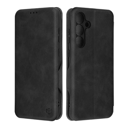 Hülle für Samsung Galaxy S24 FE S721, Techsuit, Safe Wallet Plus, Schwarz
