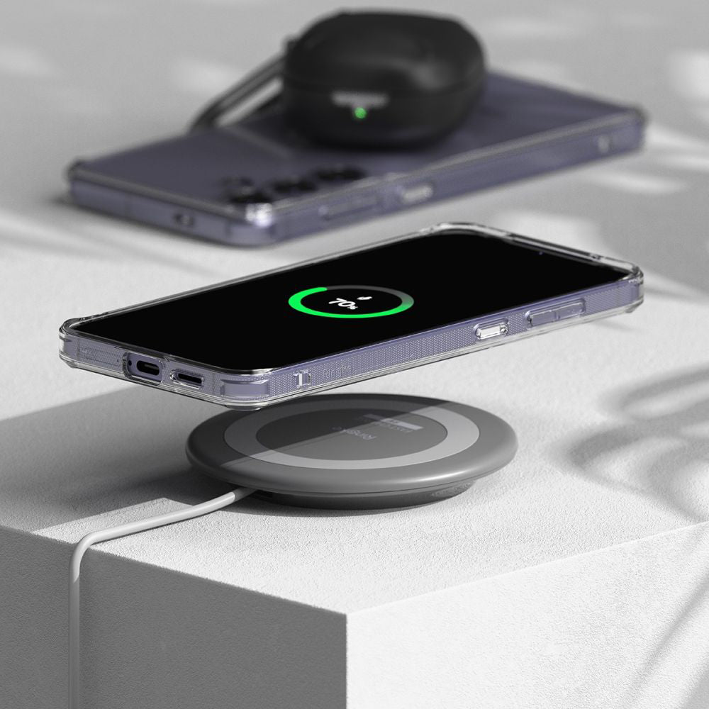 Hülle für Samsung Galaxy S24+ S926, Ringke, Fusion, Matt Transparent