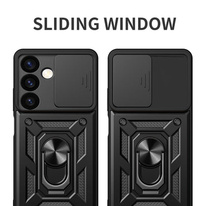 Hülle für Samsung Galaxy S24+ S926, Techsuit, CamShield, Schwarz