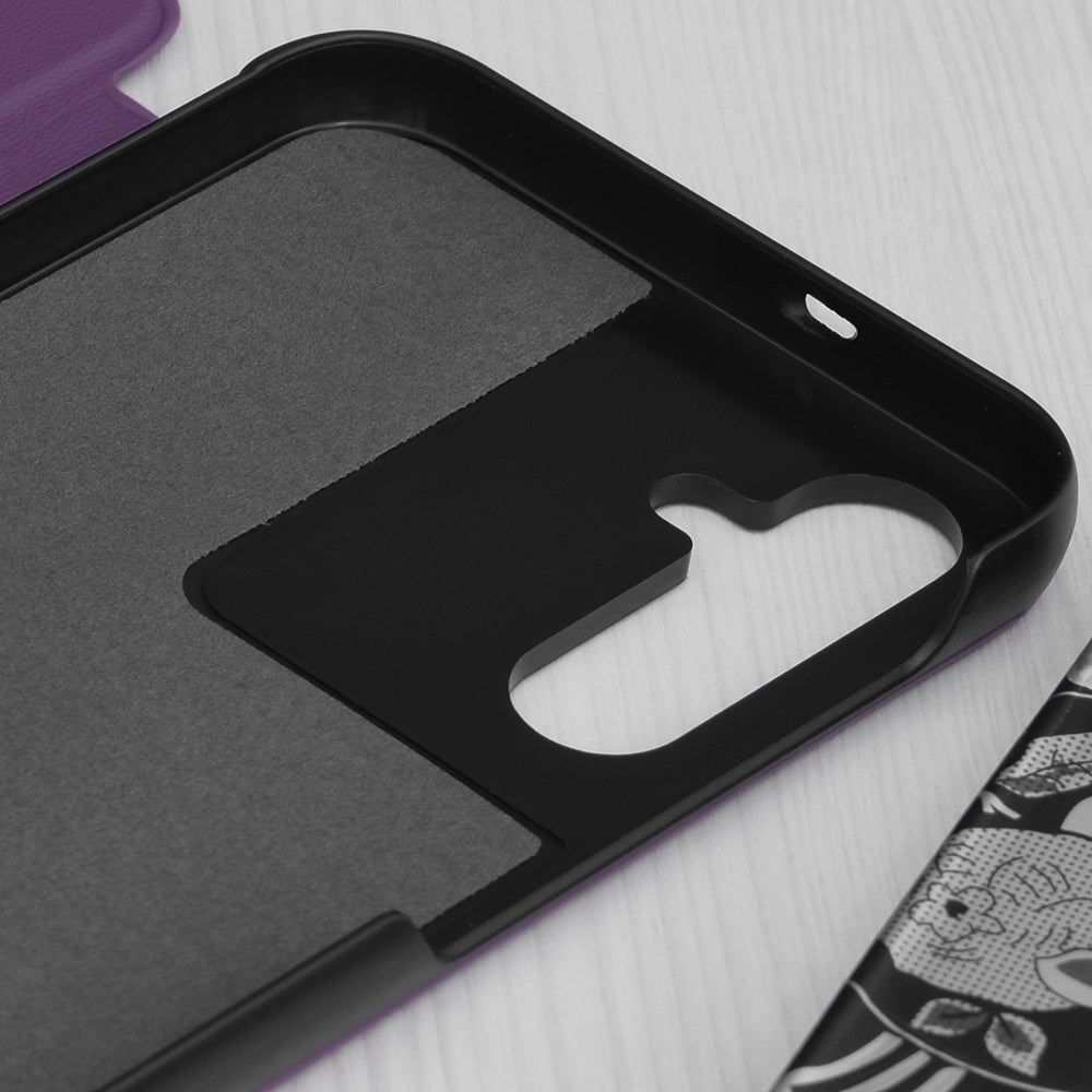 Hülle für Samsung Galaxy S24+ S926, Techsuit, eFold, Lila