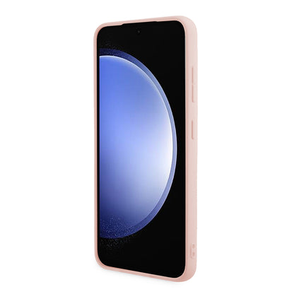 Case for Samsung Galaxy S24 S921, Guess, Glitter Script, Pink