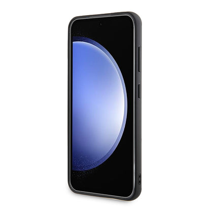 Hülle für Samsung Galaxy S24 S921, Karl Lagerfeld, 3D Rubber Ikonik Karl, Schwarz