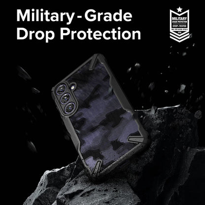 Hülle für Samsung Galaxy S24 S921, Ringke, Fusion X, Schwarz