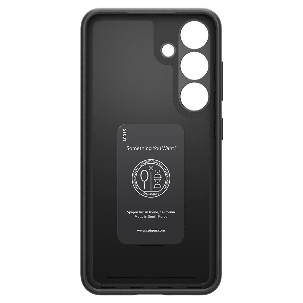 Hülle für Samsung Galaxy S24 S921, Spigen, Thin Fit, Schwarz ACS07341