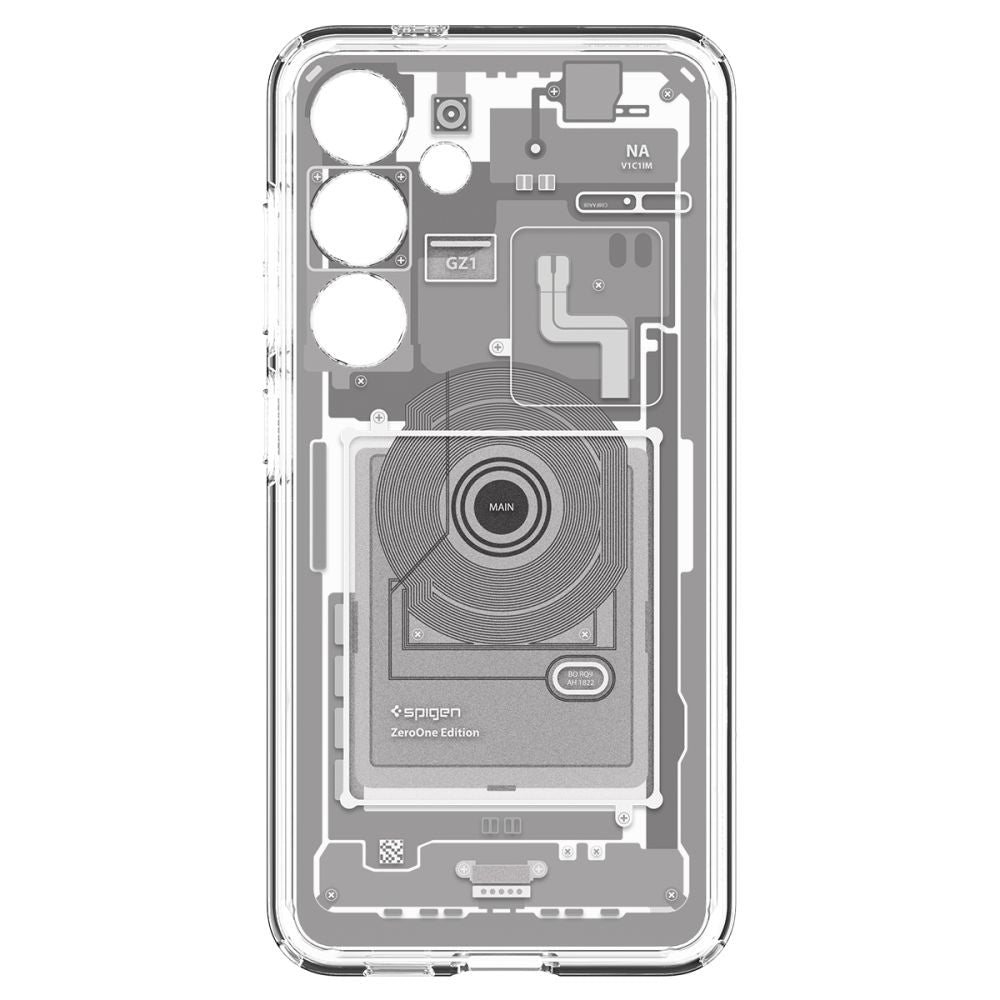 Hülle für Samsung Galaxy S24 S921, Spigen, Ultra Hybrid Zero One, Weiß