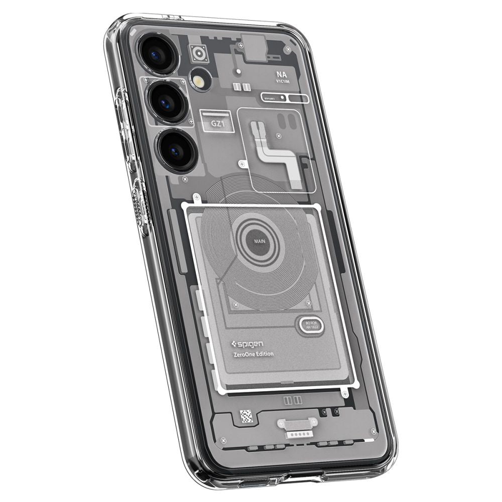Hülle für Samsung Galaxy S24 S921, Spigen, Ultra Hybrid Zero One, Weiß