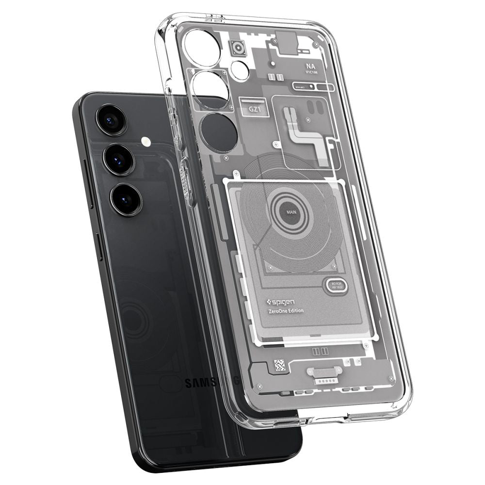 Hülle für Samsung Galaxy S24 S921, Spigen, Ultra Hybrid Zero One, Weiß