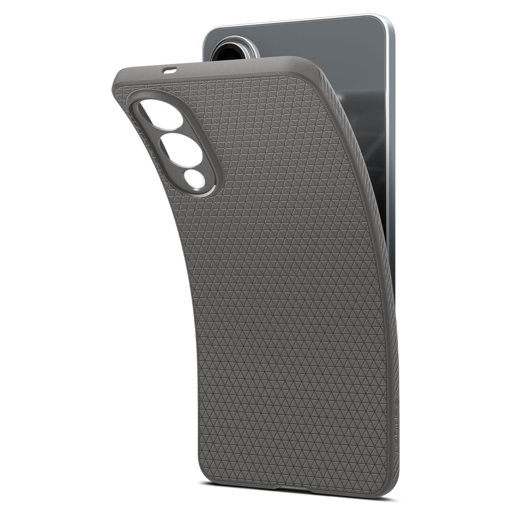 Hülle für Samsung Galaxy S25 Edge S937, Spigen, Liquid Air, Grau