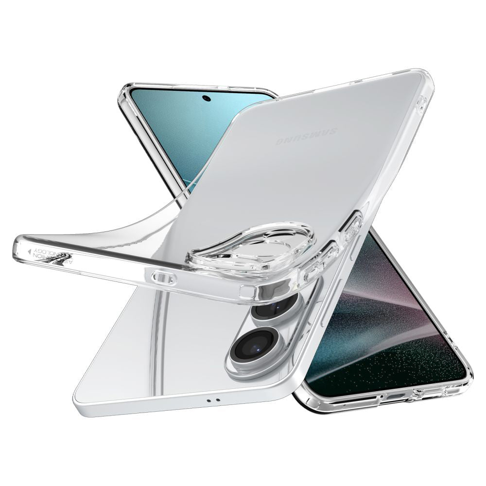 Hülle für Samsung Galaxy S25 Edge S937, Spigen, Liquid Crystal, Transparent