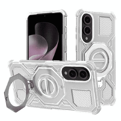 Hülle für Samsung Galaxy S25 Edge S937, Techsuit, Carbon Shield Pro, Weiß