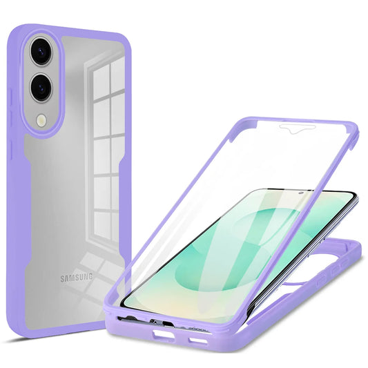 Hülle für Samsung Galaxy S25 Edge S937, Techsuit, ColorVerse 360, Lila