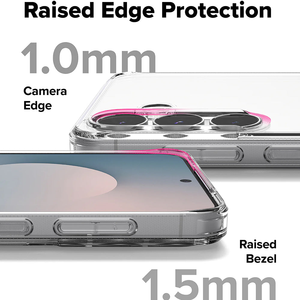 Hülle für Samsung Galaxy S25 FE, Ringke, Fusion, Matt Transparent