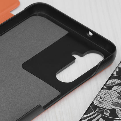 Case for Samsung Galaxy S25 FE, Techsuit, eFold, Orange