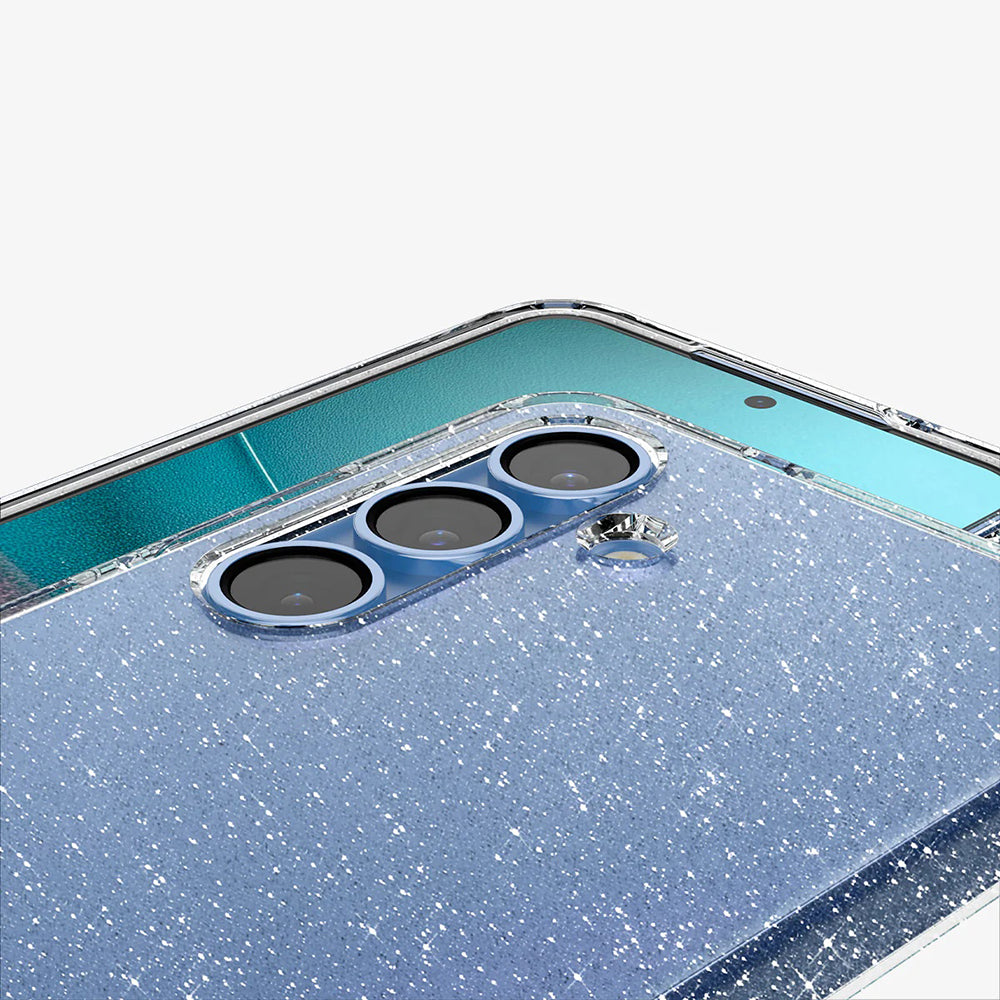 Hülle für Samsung Galaxy S25+ S936, Spigen, Liquid Crystal Glitter, Transparent