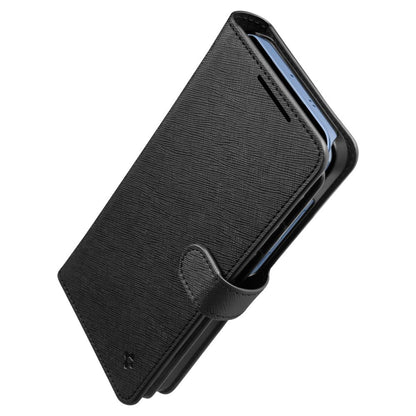 Hülle für Samsung Galaxy S25+ S936, Spigen, Wallet S, Schwarz ACS09125