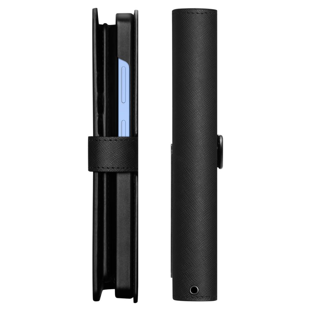 Hülle für Samsung Galaxy S25+ S936, Spigen, Wallet S, Schwarz ACS09125