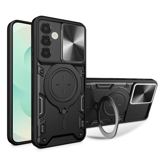 Hülle für Samsung Galaxy S25+ S936, Techsuit, CamGuard Pro, Schwarz