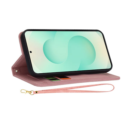 Hülle für Samsung Galaxy S25+ S936, Techsuit, FlipCraft, Rosa