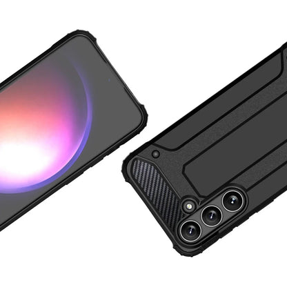 Hülle für Samsung Galaxy S25+ S936, Techsuit, Hybrid Armor, Schwarz