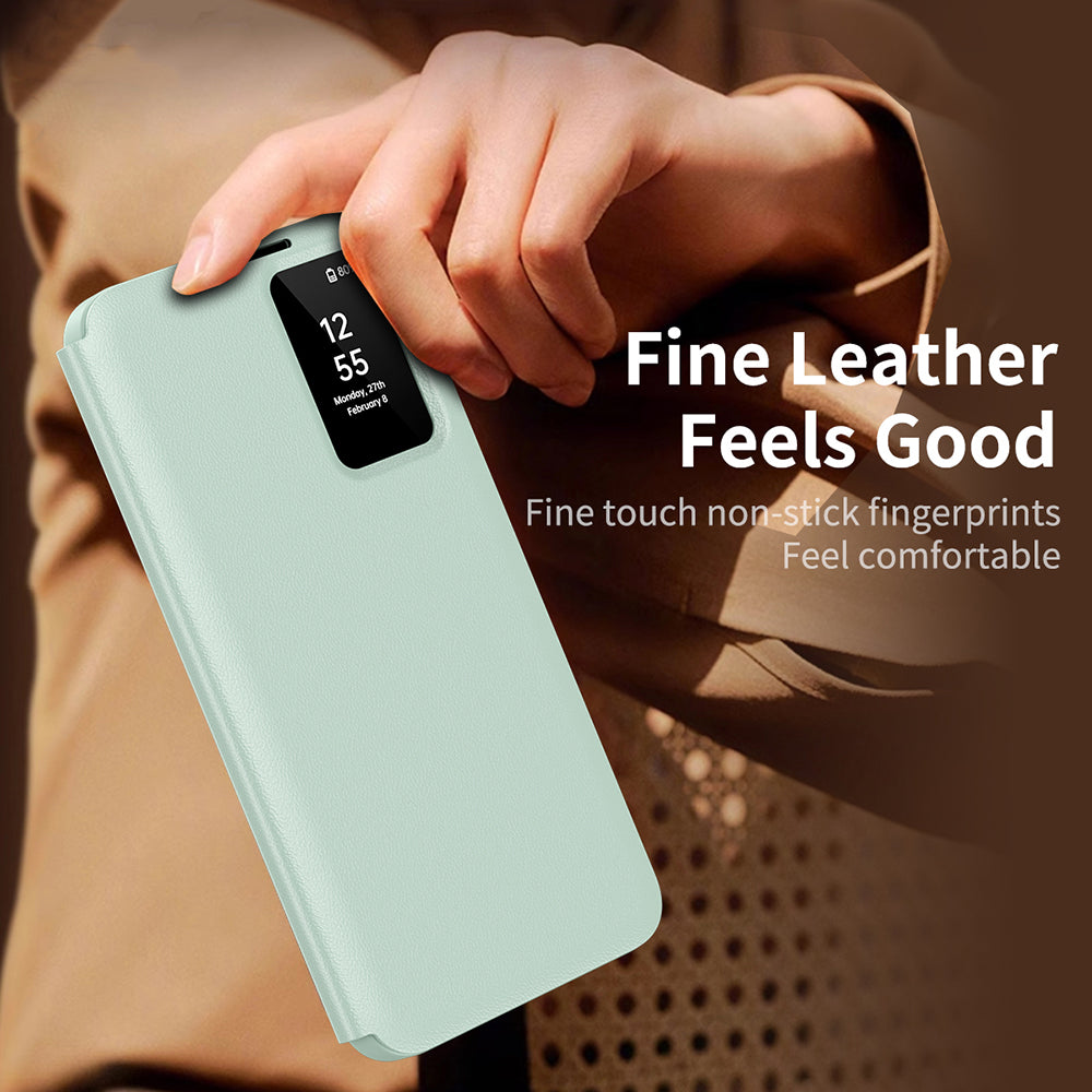 Case for Samsung Galaxy S25+ S936, Techsuit, SmartView, Green