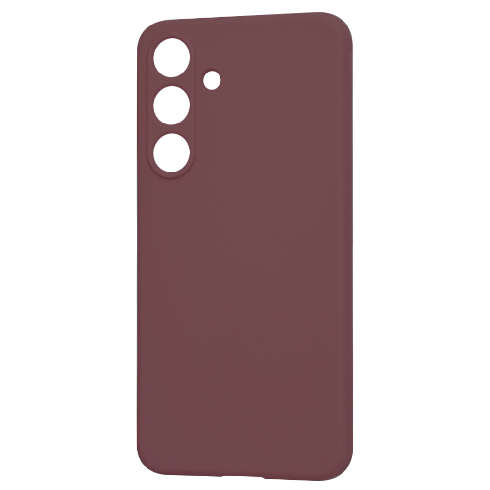 Hülle für Samsung Galaxy S25+ S936, Techsuit, SoftFlex, Weinrot