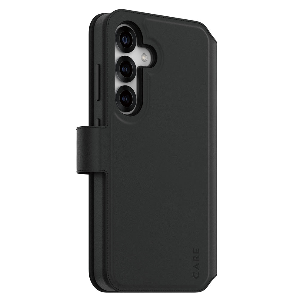 Hülle für Samsung Galaxy S25 S931, PanzerGlass, Care Feature Tango Two-in-One, Schwarz