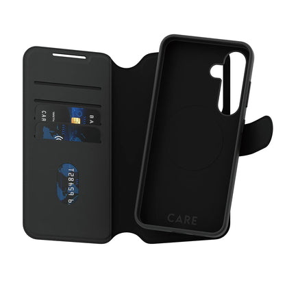 Hülle für Samsung Galaxy S25 S931, PanzerGlass, Care Feature Tango Two-in-One, Schwarz