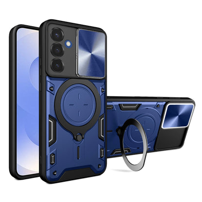 Hülle für Samsung Galaxy S25 S931, Techsuit, CamGuard Pro, Blau