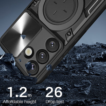 Hülle für Samsung Galaxy S25 S931, Techsuit, CamGuard Pro, Schwarz