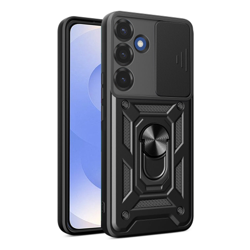 Hülle für Samsung Galaxy S25 S931, Techsuit, CamShield, Schwarz